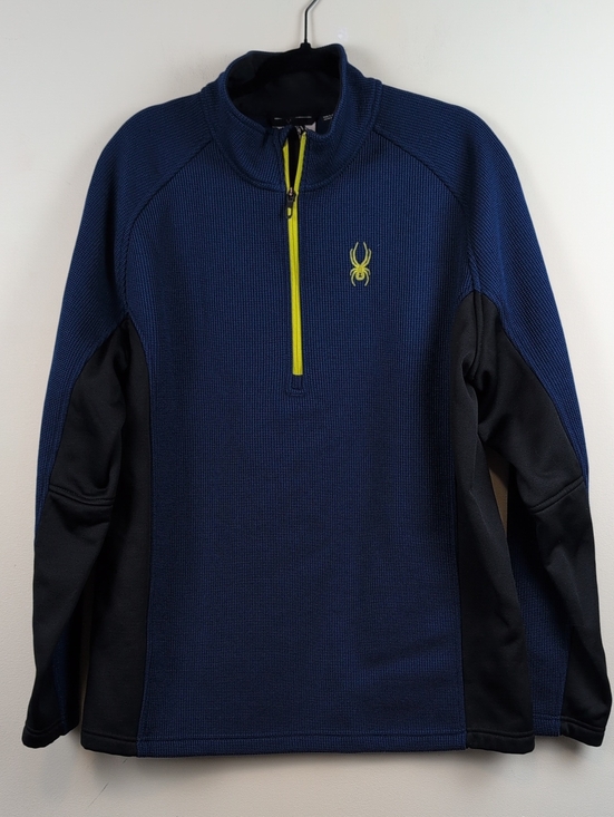 Spyder Other - Spyder Outbound Half-Zip Men's Blue Performance Sweater Size XXL